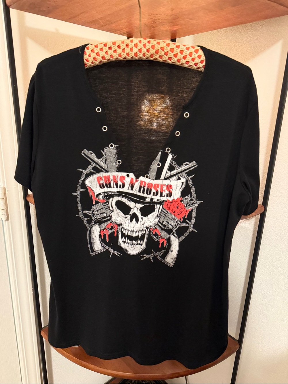 Guns N Roses Black womens Tshirt - Picture 2 of 8